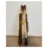 Vintage Military Style Canvas Cot