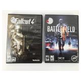 Fallout 4 & Battlefield 3 PC Games