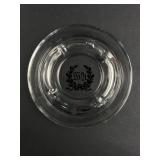 SS2 Glass Ashtray With Laurel Design