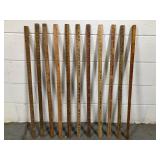 12 Vintage Advertising Yardsticks