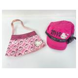 Hello Kitty Purse & Hat By Sanrio