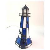 Bill Job Sailorï¿½s Knoll Stained Glass Lighthouse