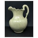 Vintage Ironstone Wash Pitcher 12 1/2ï¿½ Tall