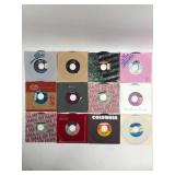 15 Vintage Vinyl 45 RPM Records