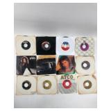 12 Assorted 45 RPM Vinyl Records