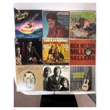 9 Vintage Vinyl Records