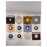 12 Vintage 45 RPM Vinyl Singles