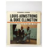 Louis Armstrong & Duke Ellington Stereo LP
