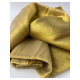 5 Sheer Metallic Gold Fabrics From India