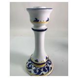 Village Pottery Herend Hungary Candlestick