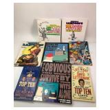 Comic & Humor Book Lot W/Dilbert & Letterman