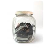 Glass Jar With Electrical Outlet Parts