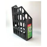 Rubbermaid Black Magazine File Holder