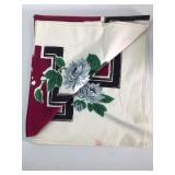 58 X 96ï¿½ Floral Print Tablecloth