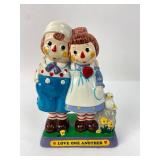 1972 Raggedy Ann & Andy Figurine By Knickerbocker
