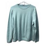 L.L.Bean 100% Cashmere Sweater Light Blue