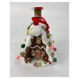 Holiday Gingerbread House Christmas Ornament