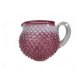 Fenton Hobnail Glass Pitcher 5.25 Inch