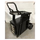 Metal Utility Cart With Drawers & Wheels