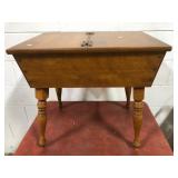 Ethan Allen Colonial Maple Dough Box Table