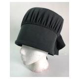 Black Textured Womenï¿½s Hat With Bow