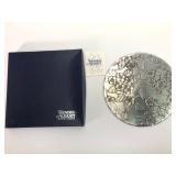 Wendell August Floral Aluminum Plate 9 Inches