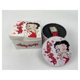 Betty Boop Watch In Tin Box