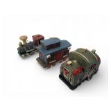 3 Lionel Train Christmas Ornaments