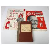 Red Foley & Cedric Adams Albums & Book