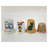 4 Decorative Thimbles