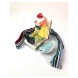 Clown Bookend, Bird Figurine & 40ï¿½ Belt