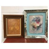 Flower Frame, Code Of Ethics Frame & Canvases