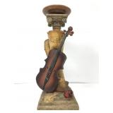 12ï¿½ Tall Musical Theme Candle Holder