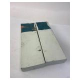 2 Pieces Of Painted Wood 10X3X1.5