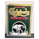 Carlsberg Elephant Malt Liquor Plastic Sign