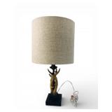 Deer Antler Table Lamp With Shade