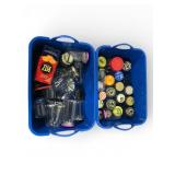 Glass Jars & Ritz Tin