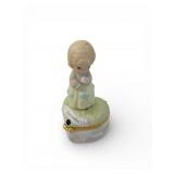 Precious Moments September Trinket Box