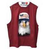 Faded Glory Eagle Graphic Sleeveless Shirt L