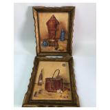 Evey B Pair Of Still Life Paintings