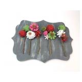 Woodpile Fun Scroll Shaped Wood Canvas