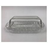 Imperial Glass Candlewick Butter Dish