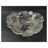Indiana Glass Loganberry Clear Bon Bon Dish