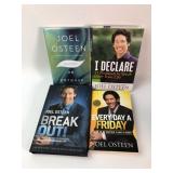 Joel Osteen Book Lot ï¿½ 4 Titles