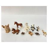 Miniature Ceramic Animal Figurines