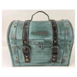 Metal & Wood Decorative Chest 9ï¿½ï¿½T x 12ï¿½ï¿½W