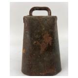Rustic Metal Handheld Cow Bell