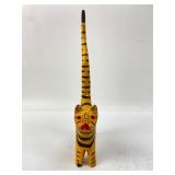10ï¿½ï¿½ Tall Wooden Cat Figurine