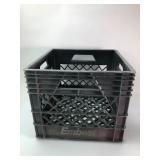 Embest Plastic Milk Crate 13x13x11 Inches