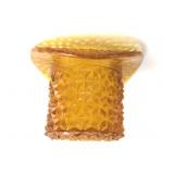 Vintage Fenton Cut Glass Top Hat Toothpick Holder